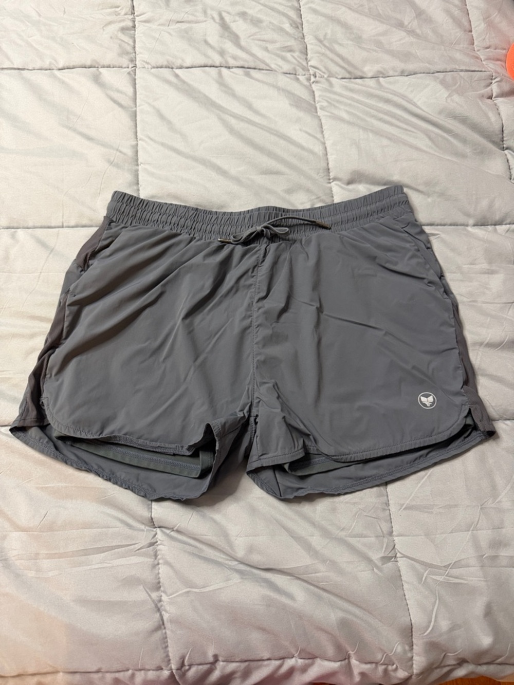 Women’s Gray Athletic Running Shorts